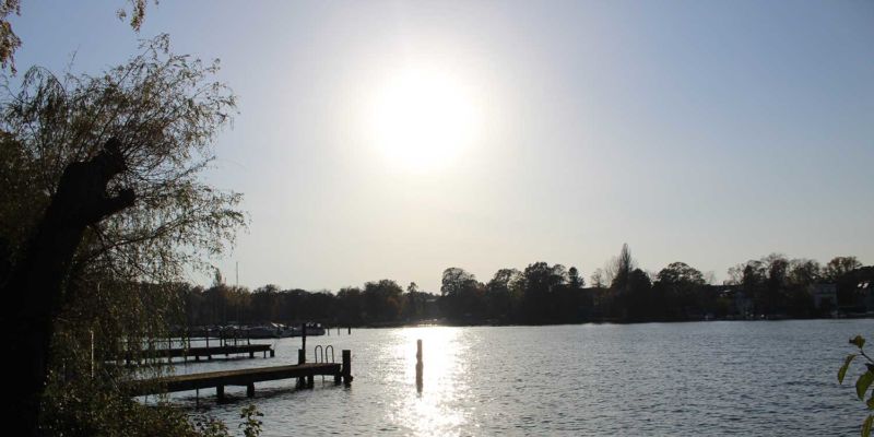 Blick über den See