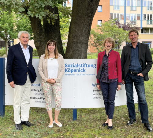 auf dem Bild sind Jens Meißner, Carolin Weingart, Natalija Ingendorf und Ronald Jahnke abgebildet.