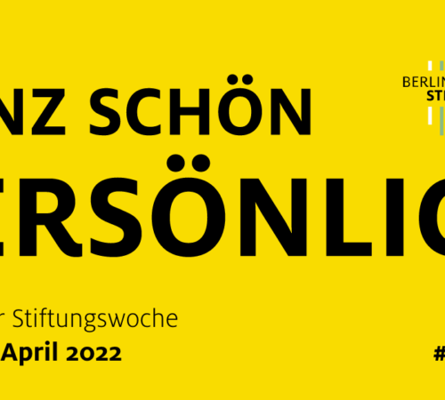 Berliner Stiftungswoche 2022