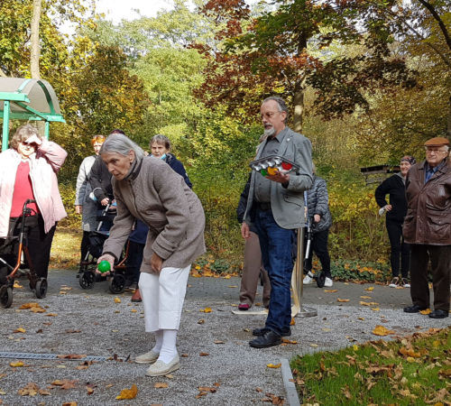 Boule- und Boccia-Bahn im Seniorenzentrum Köpenick